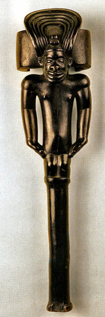 Sceptre anthropomorphe