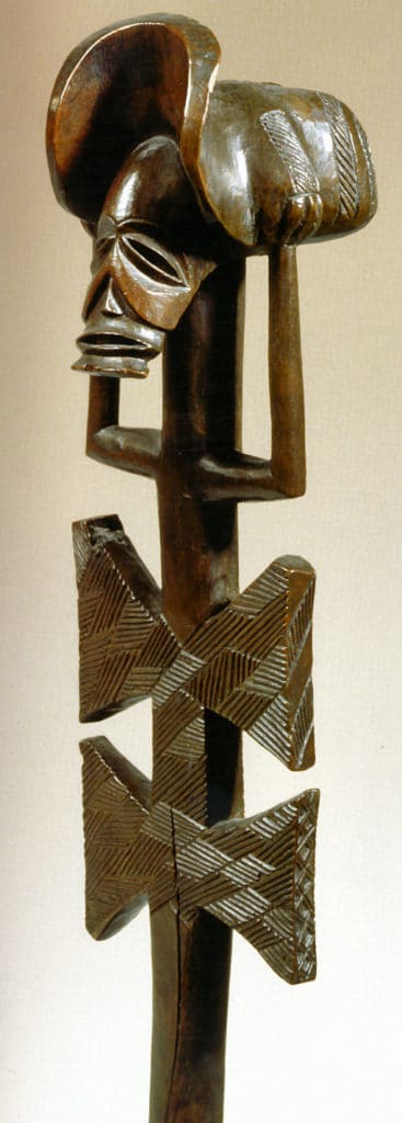 Sceptre Tchokwe du XIXe