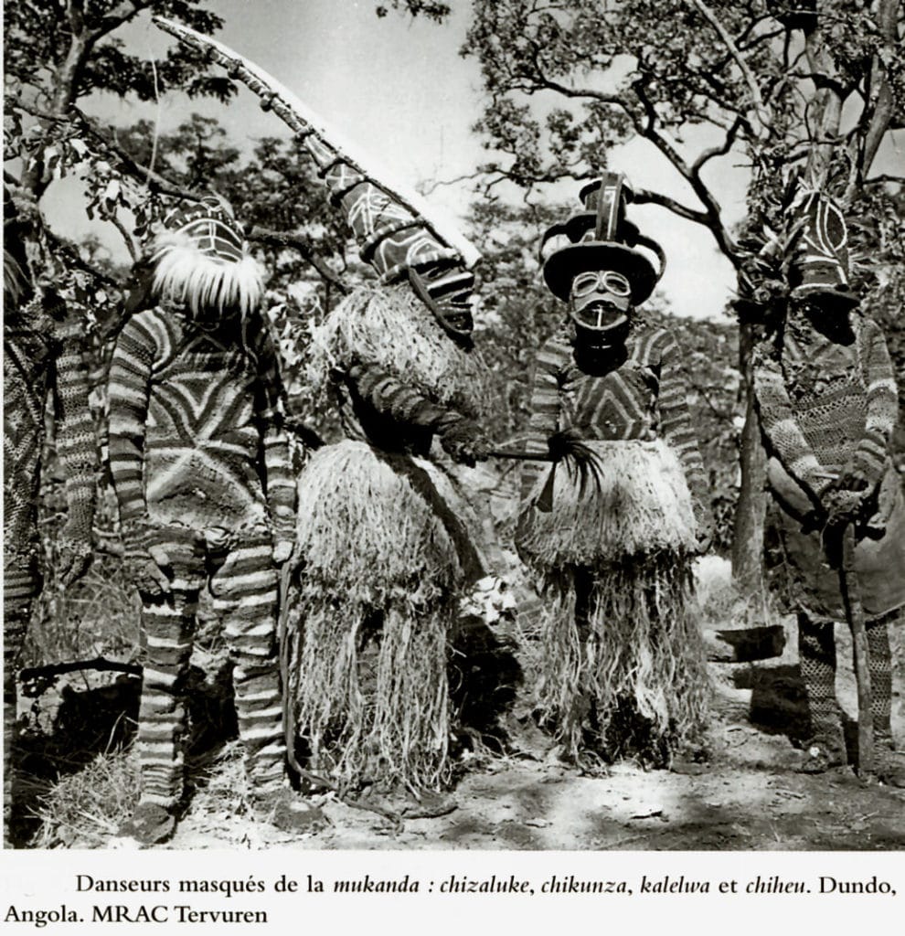 Danseurs masqués (Tshokwé – Angola)