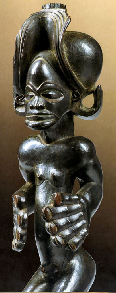 Figure masculine Tshokwe, Angola