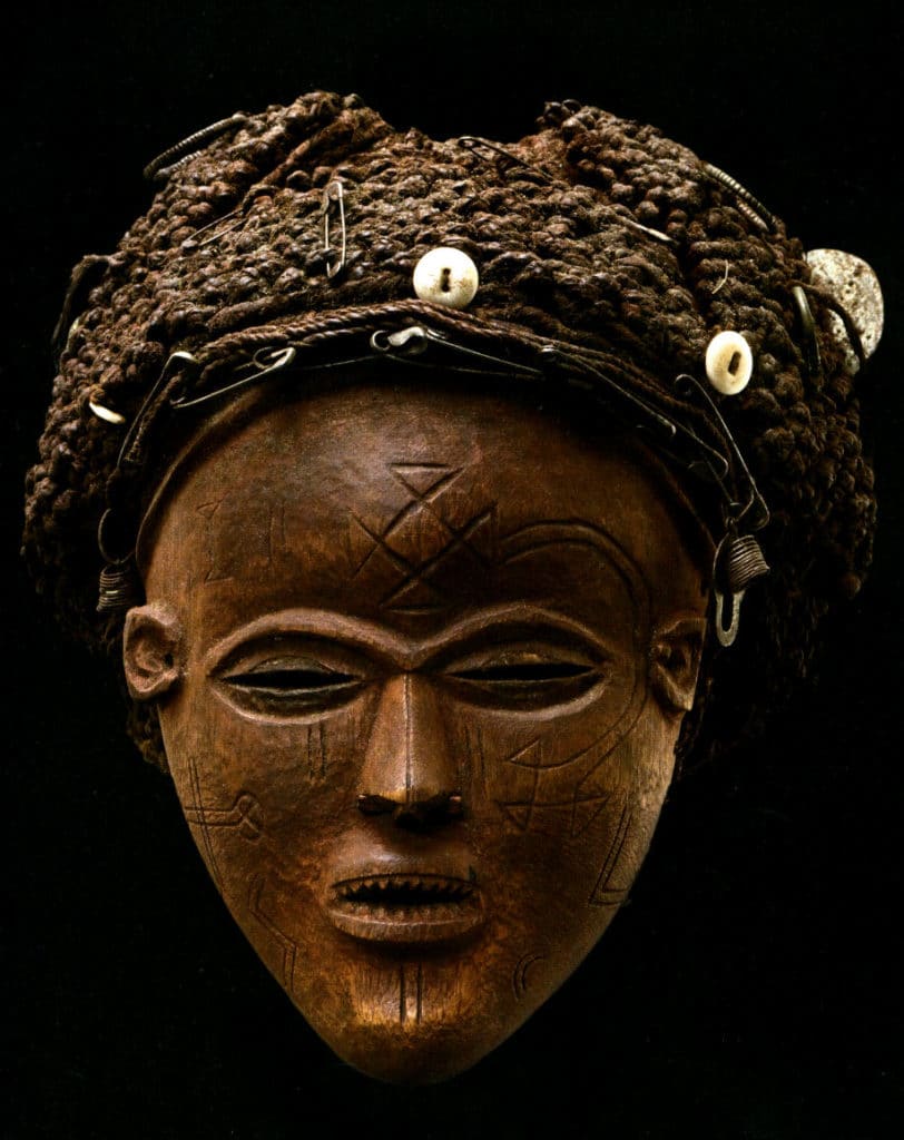 Masque Mwanapwo. CHOKWE; RDC.