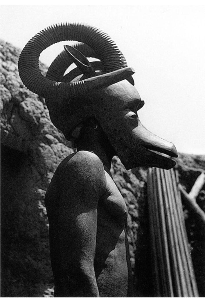 Masque bugura, le bélier (Bobo – Burkina Faso)