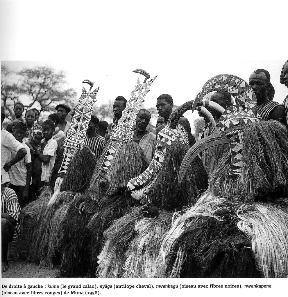 Masques Kuma, nyãga, nwenkagu, nwenkapene (Bobo – Burkina Faso)