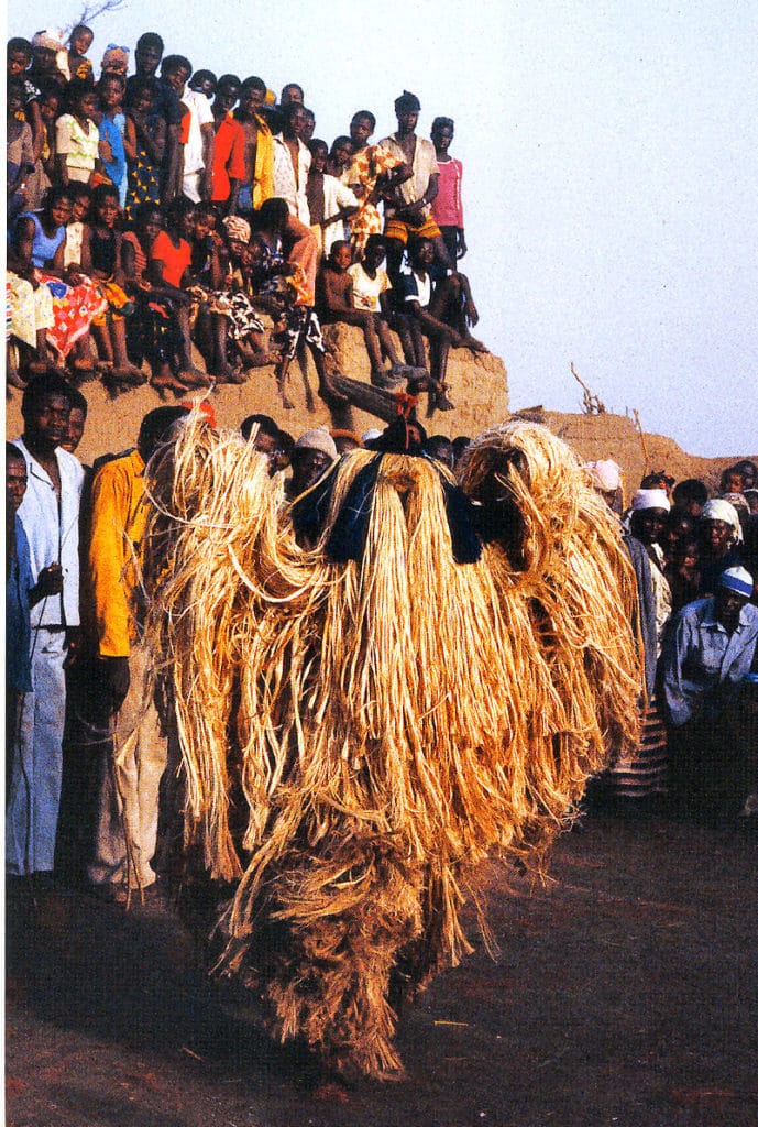 Masque kele blanc (Bobo – Burkina Faso)