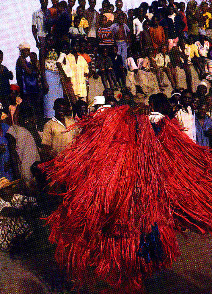 Masque kelegu à deux plumets (Bobo – Burkina Faso)