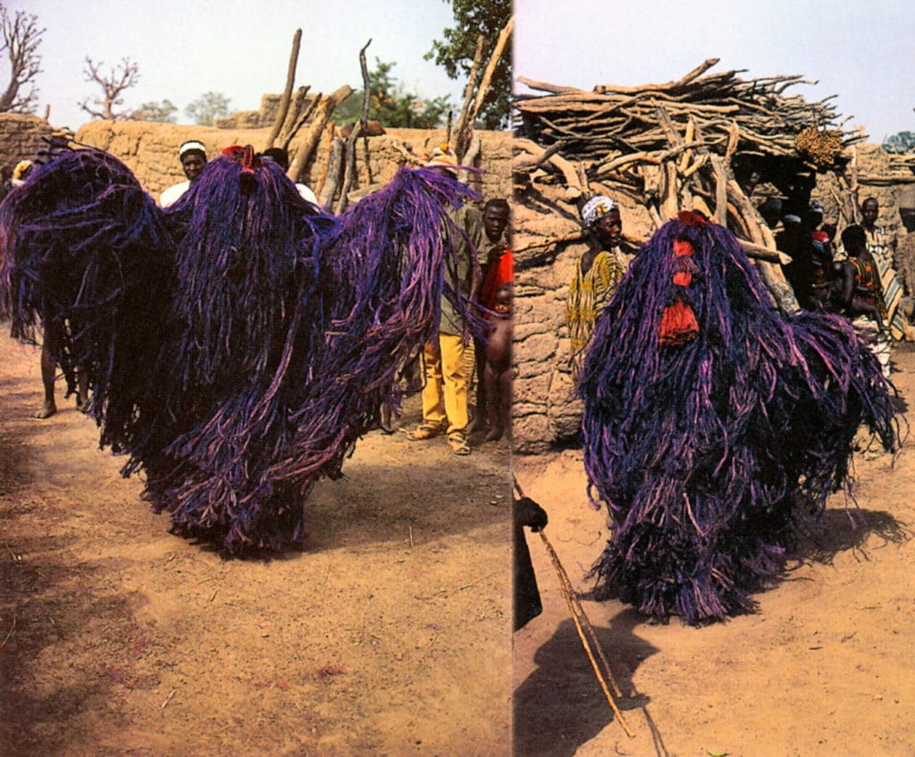 Masque kelegu noir (Bobo – Burkina Faso)