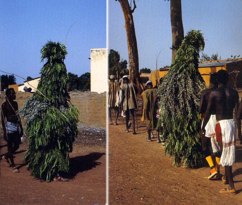 Le grand masque à feuilles des Bakõma (Bobo – Burkina Faso)