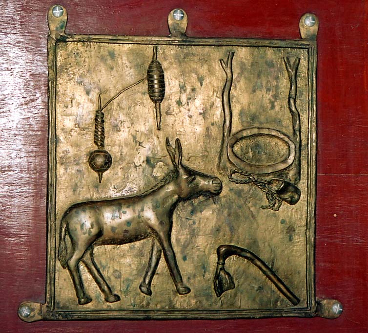 Plaque en Bronze