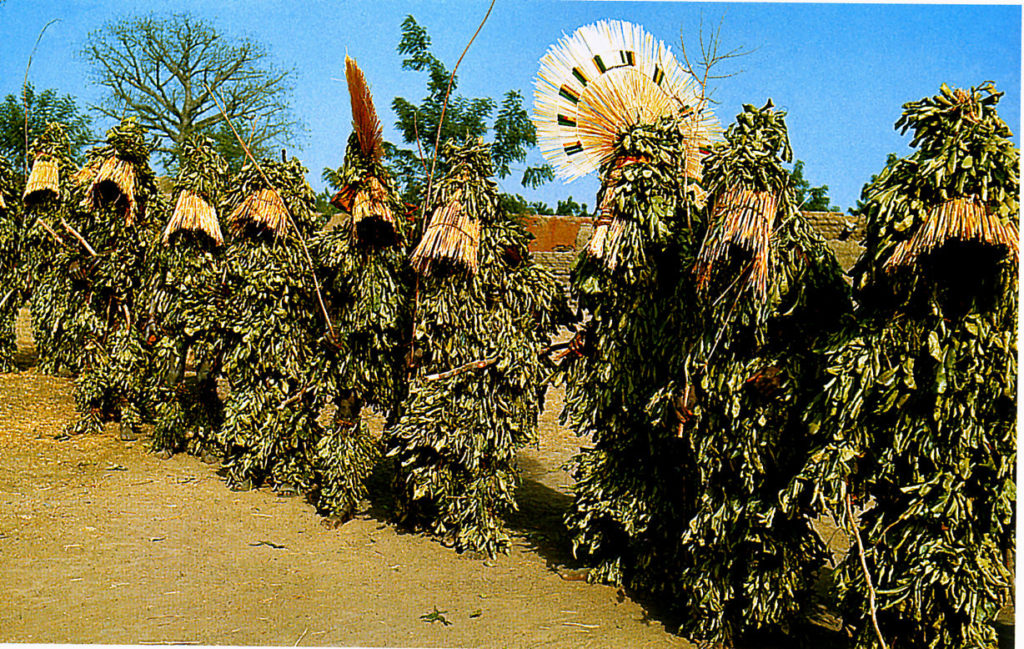 Masques de feuilles chez les Bwa de Boni (Burkina Faso)