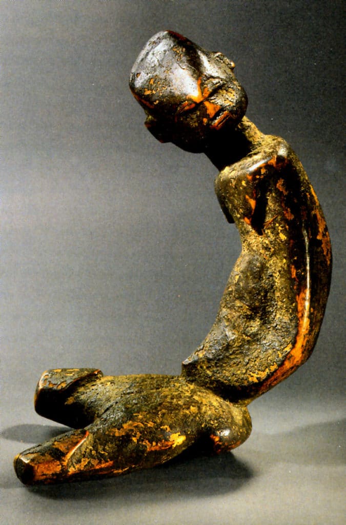 Statuette bateba toute en torsion, Lobi, Burkina Faso.