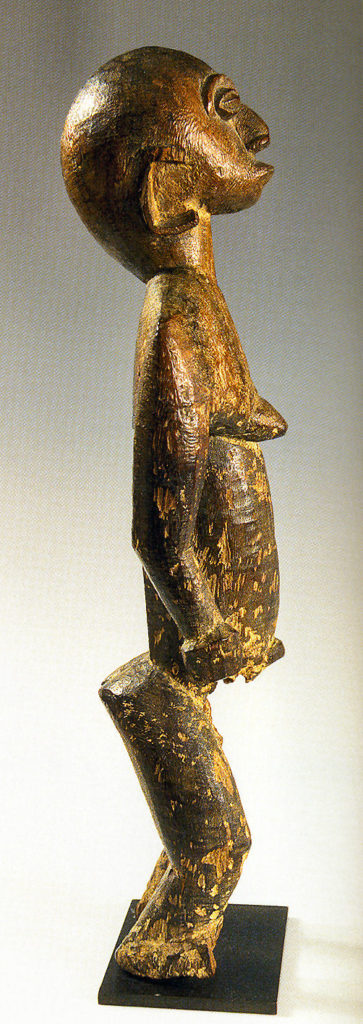 Statuette lobi «à lunettes»