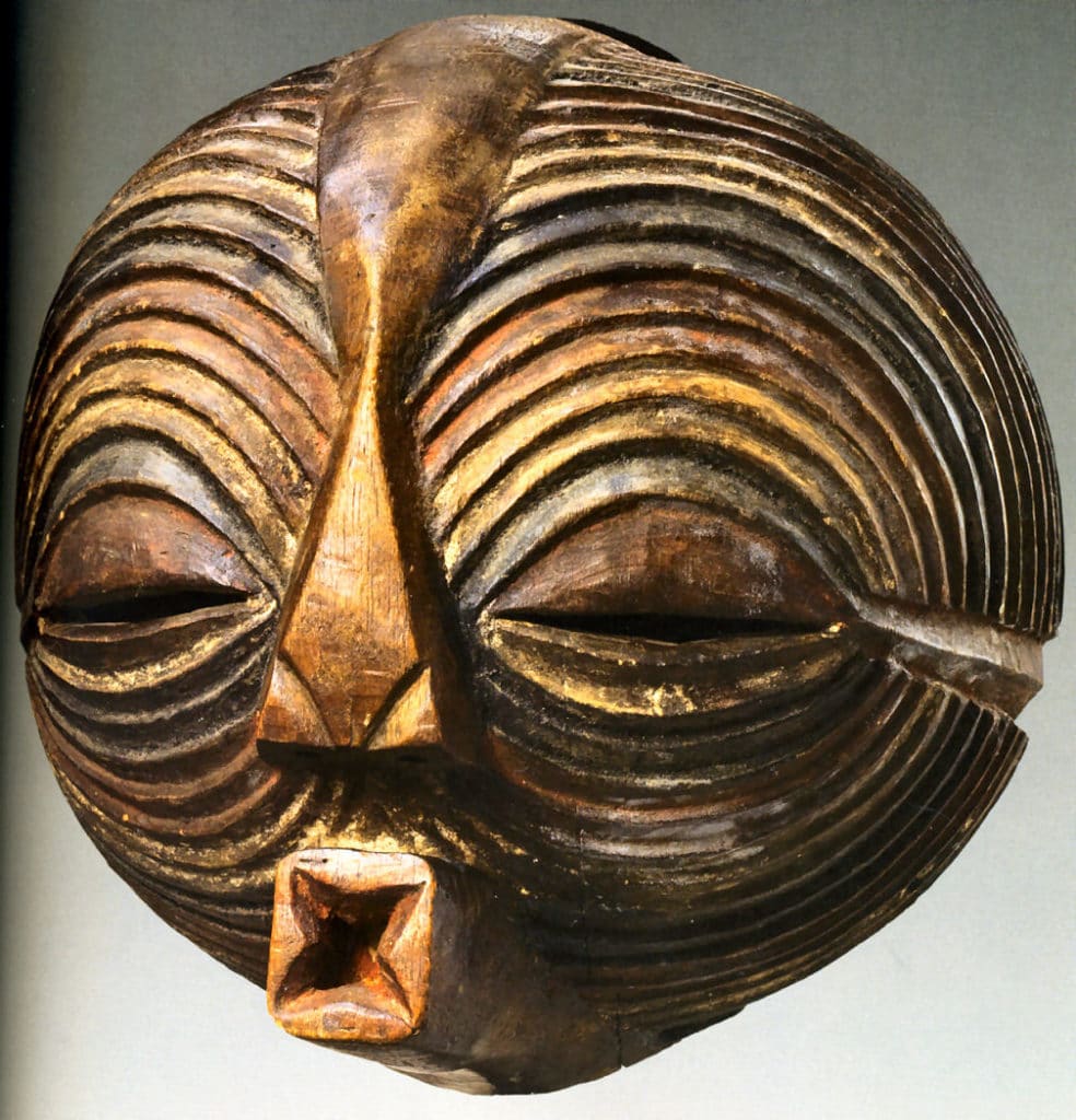 Masque Kifwebe. Luba; RDC.