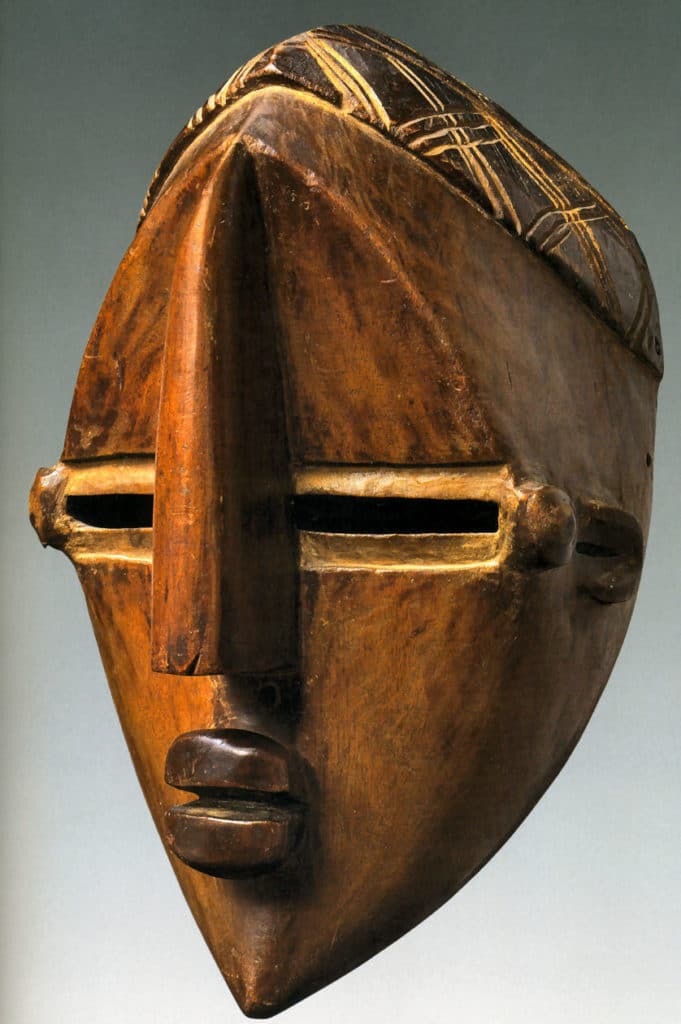 Masque Mfondo. Lwalwu; RDC.