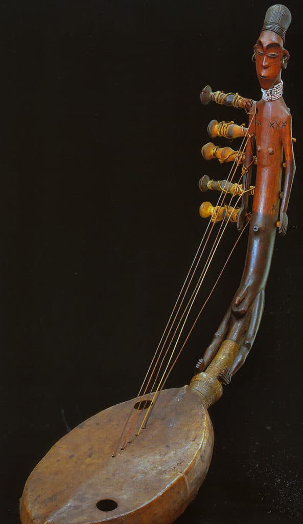 Harpe anthropomorphe mangbétu