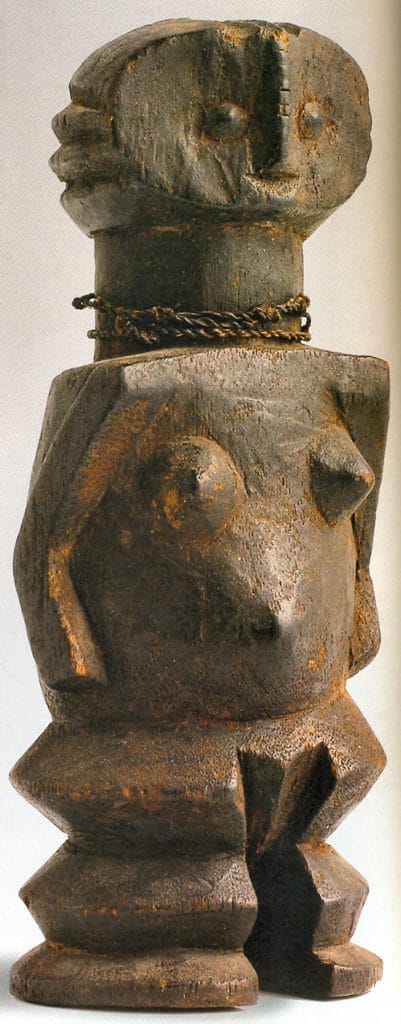 Statuette, rive nord de la Mongala