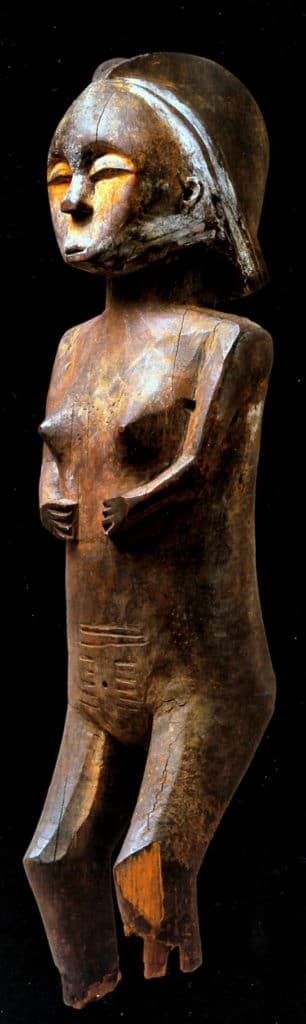 Statuette de femme (Kangulungu), Pende Kwilu, RDC.