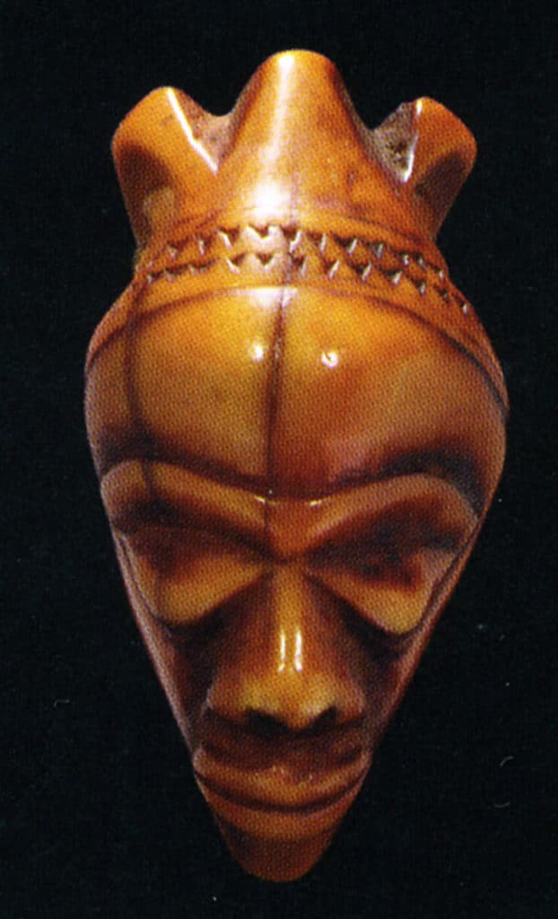 Pendentif Ikhoko en ivoire