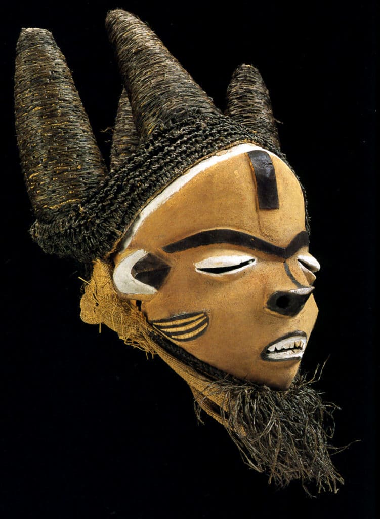 Masque Kangonga. Pendé du Centre; RDC.