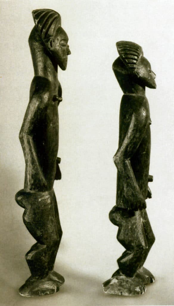 Couple de statuettes