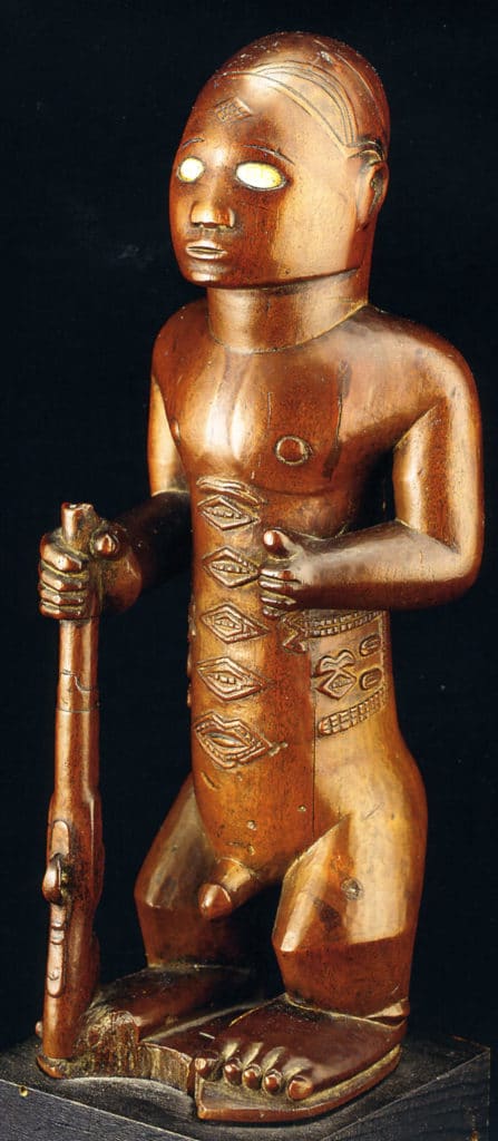 Statuette d’ancêtre reliquaire Beembe