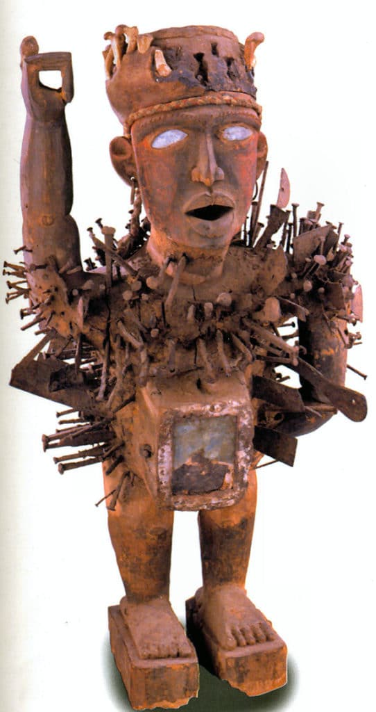 Figure nkondi, Kongo, avant 1862