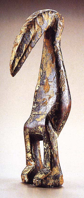 Figurine d’oiseau dressé