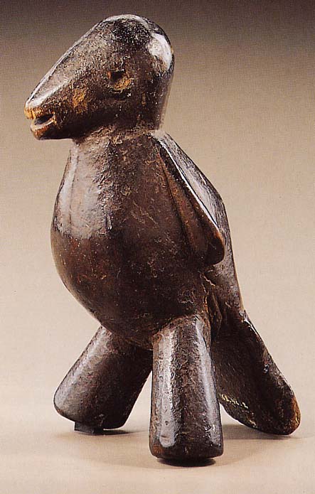 Figurine d’oiseau dressé