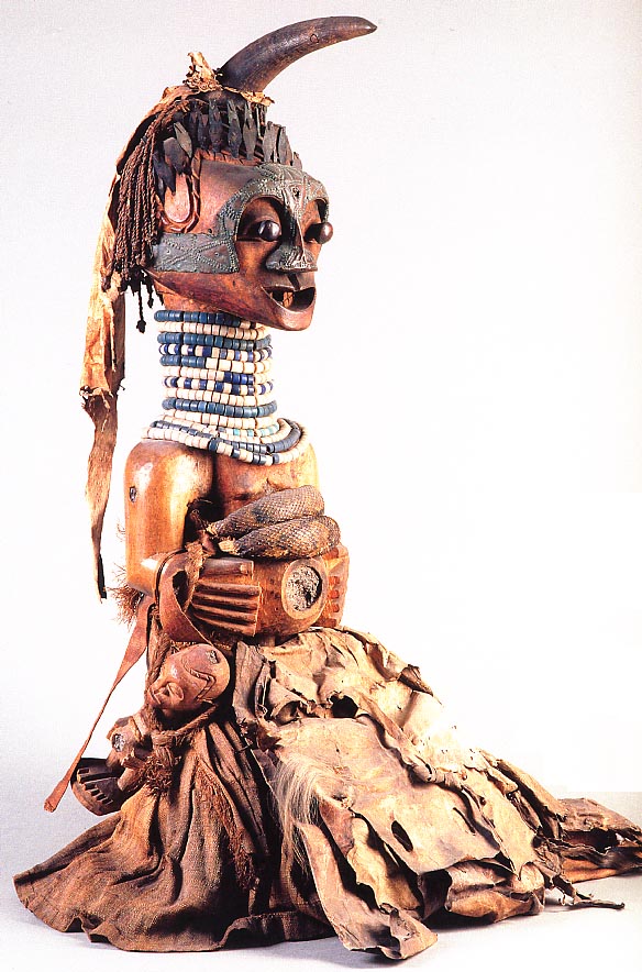 Statue masculine Songye RDC