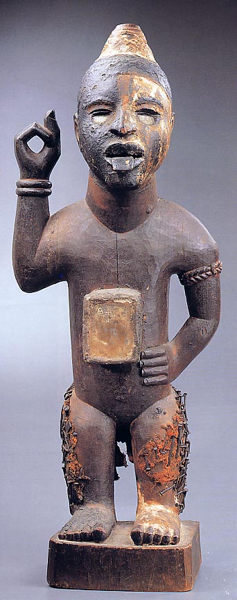 Statuette Nkisi Nkondi du Congo/Cabinda