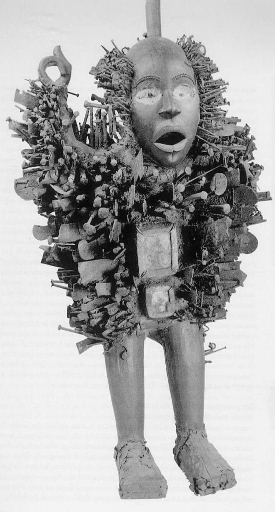 Statuette Nkisi Woyo/Cabinda/Angola/Congo/Rép.Pop.Dém.Congo