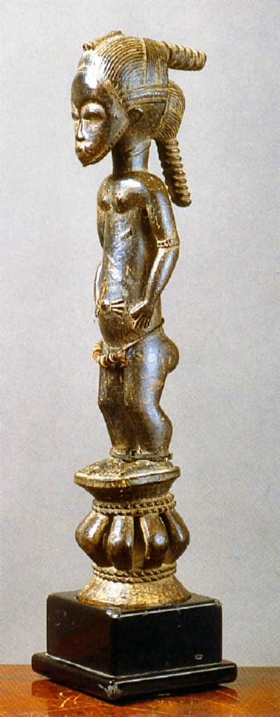 Statuette (waka sona « être de bois » en baoulé)