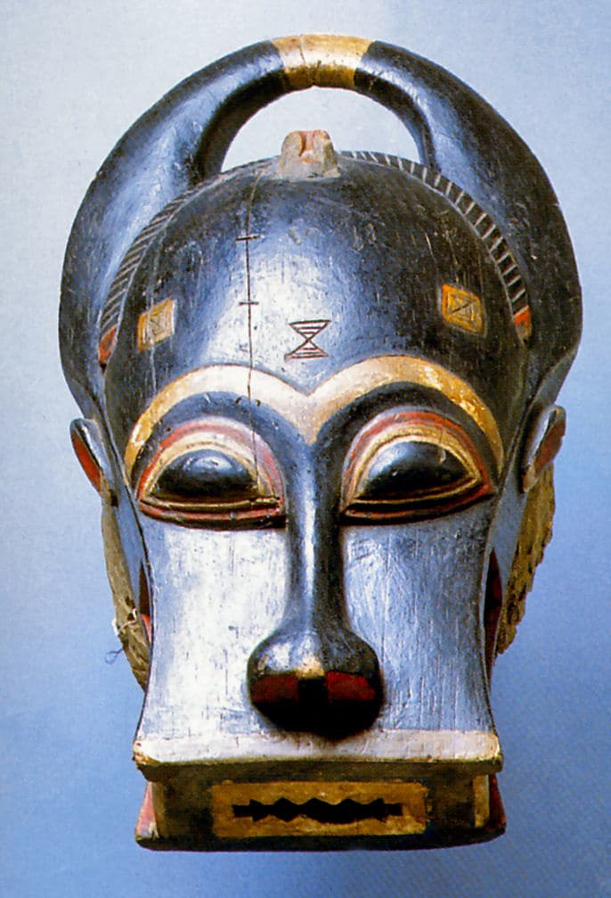 Masque heaume Baoulé