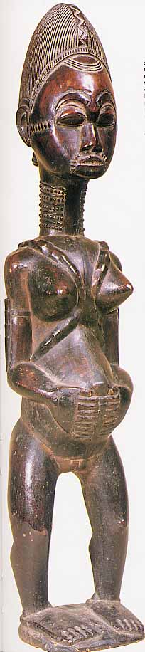 Statuette de femme enceinte