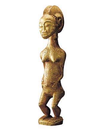 Statuette féminine sika blawa