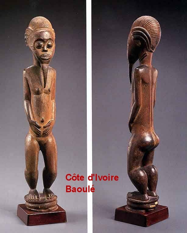 Statuette Baoulé (1840 – 1880)