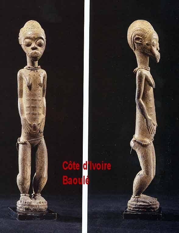 Statuette Baoulé (1840 – 1880)