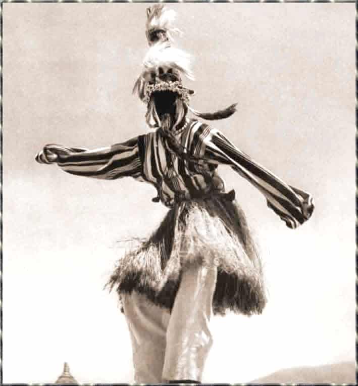 Masque Mama Yongolé (ThiakabahYonkoliba en Wolof ou Diackaba)