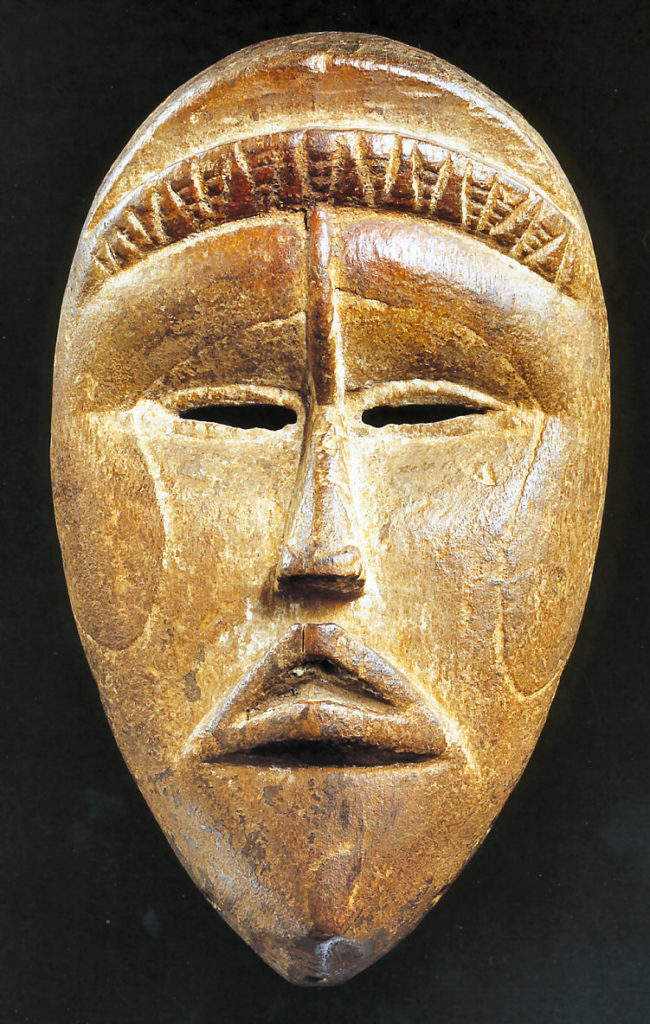 Masque féminin (type comédien)