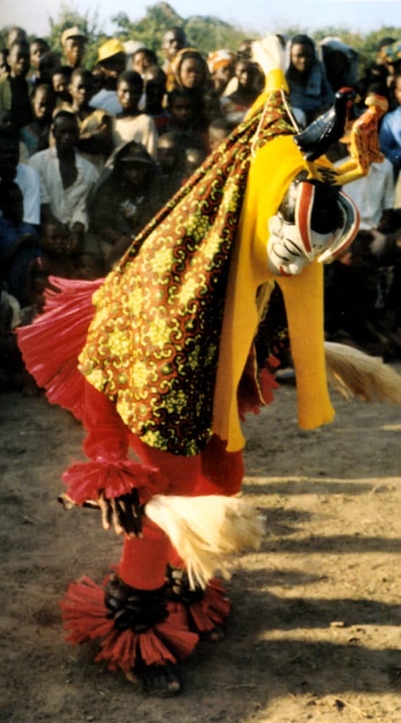 Masque Gyela lu Zauli des Guro de Tueifla (Côte d’Ivoire)