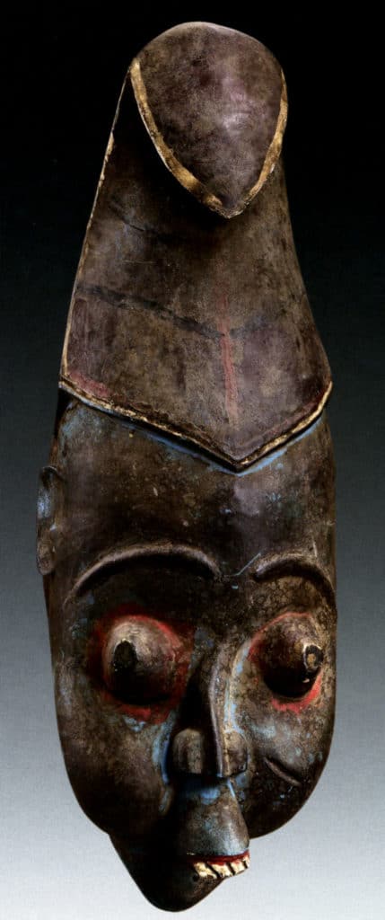 Masque bouffon «type Brosoru». Guro – Côte d’Ivoire.