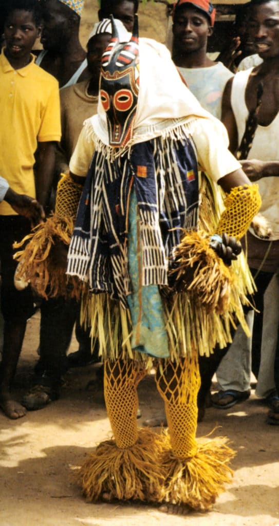 Masque Zamble, région de Zuenoula (Côte d’Ivoire)