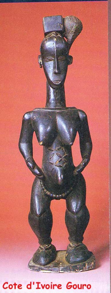 Statuette féminine