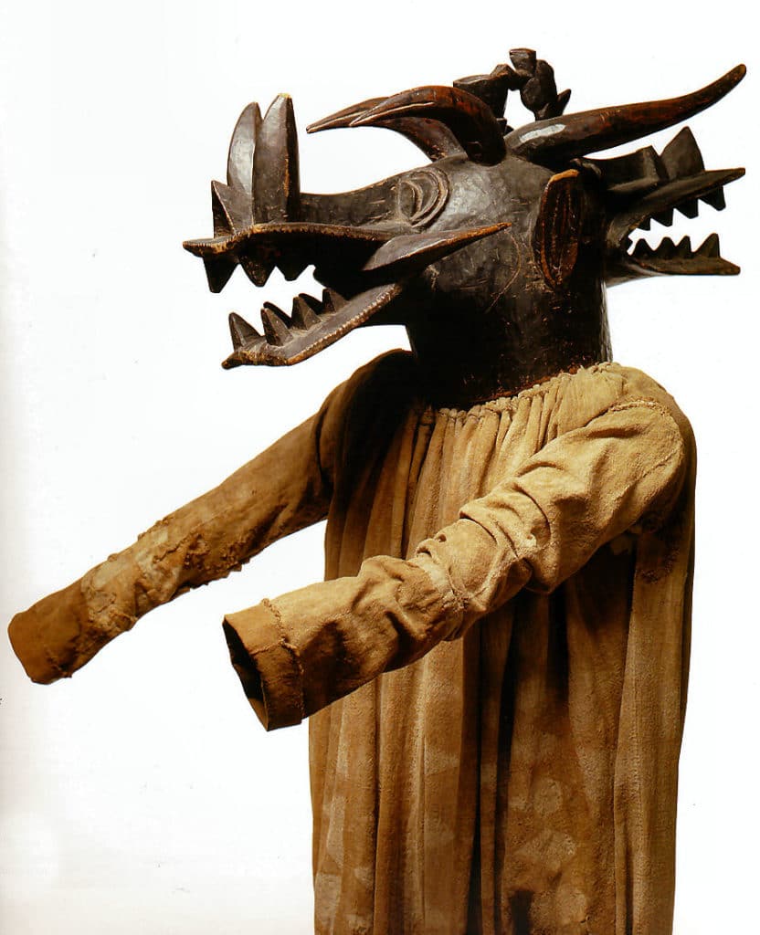 Masque heaume Waniugo  (Sénoufo – Côte d’Ivoire)