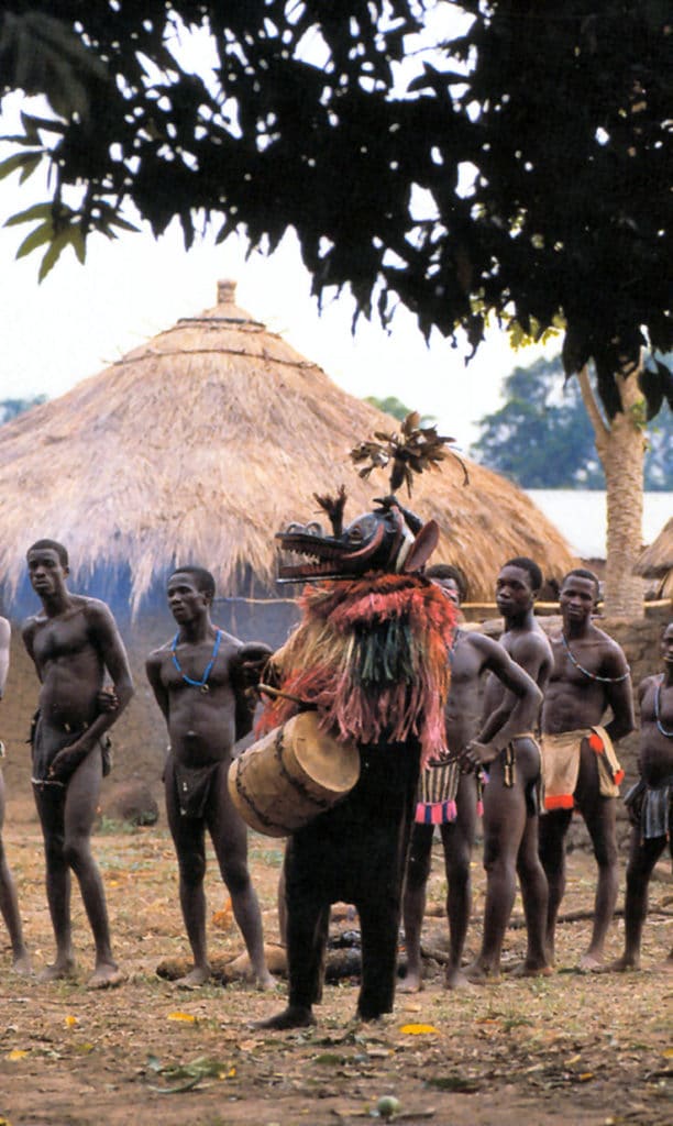 Masque cracheur de feu (Sénoufo – Côte d’Ivoire)