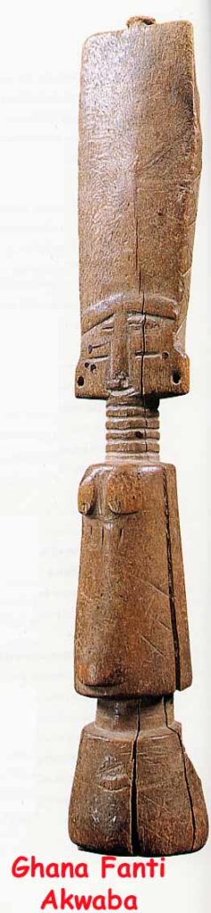 Statuette de fécondité Akwaba