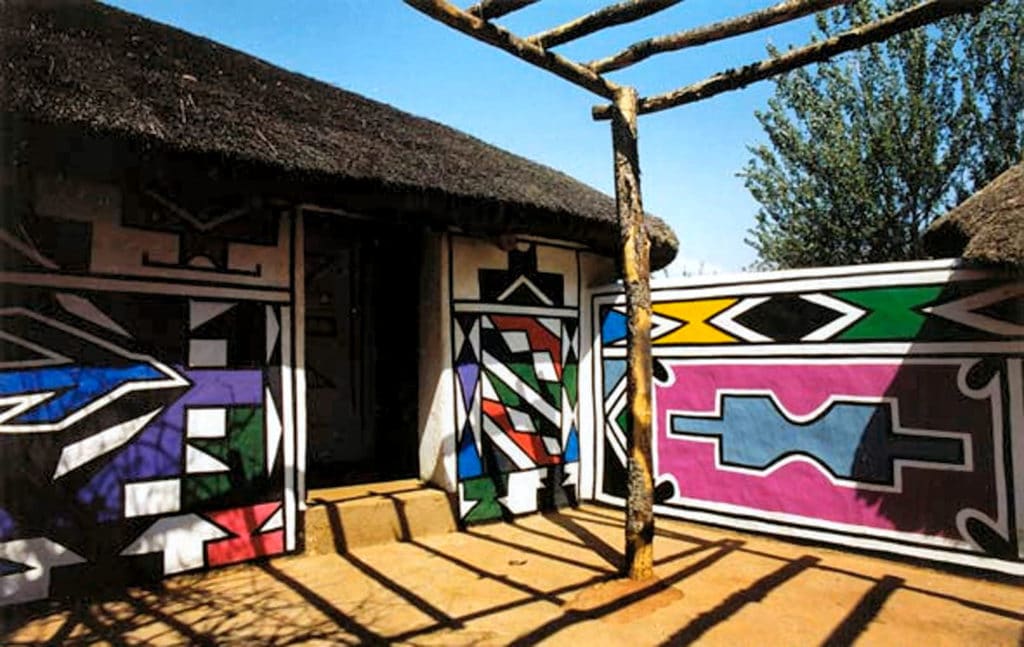 Habitat Ndebele (Afrique du Sud)