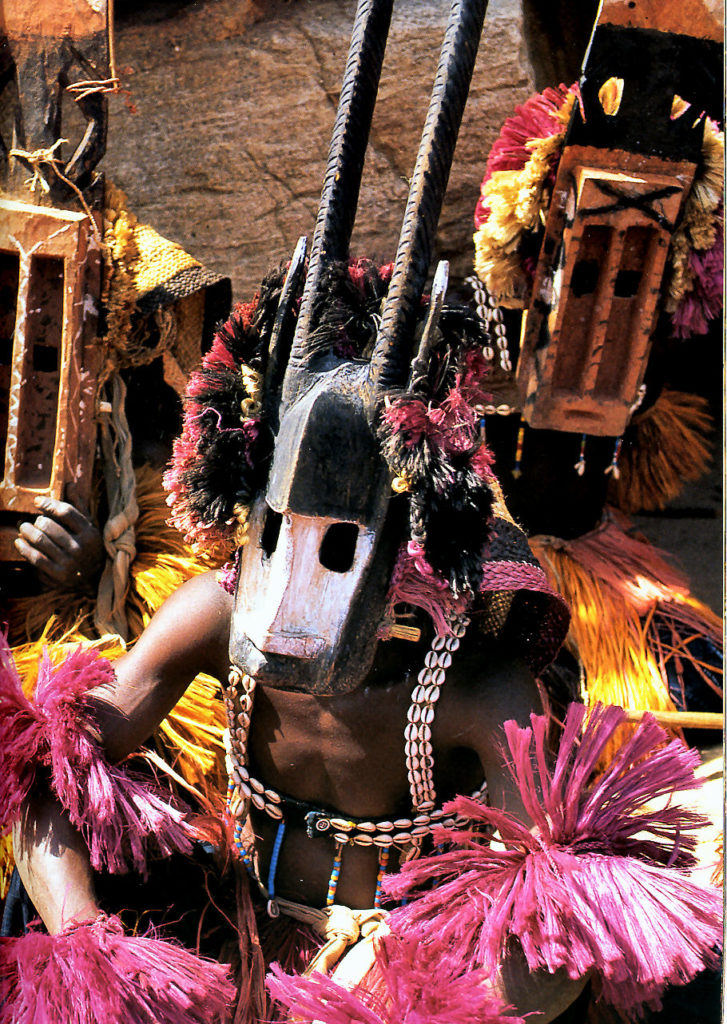 Masque antilope Walu  (Dogon – Mali)