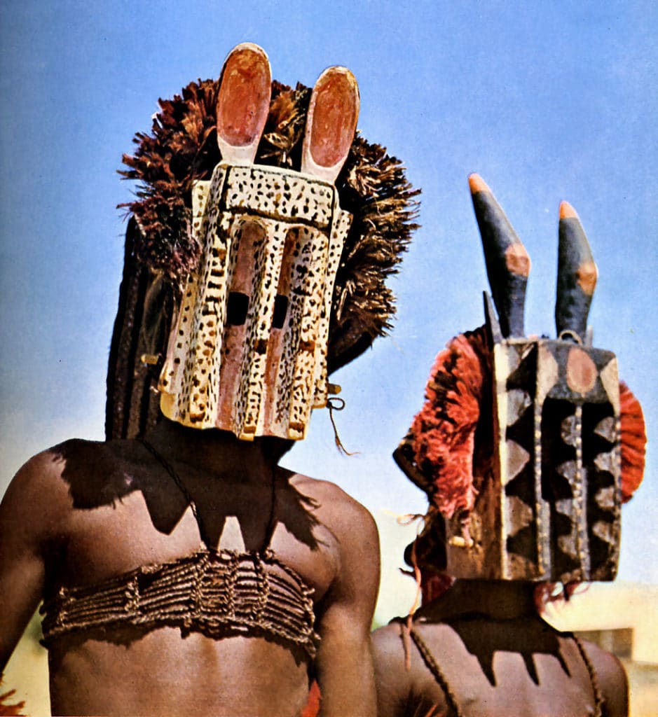 Masques de lièvre et d’antilope des Dogon, Mali