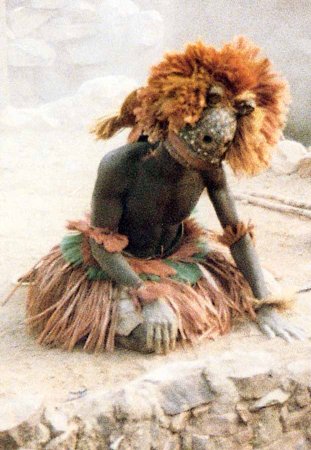 Masque guépard ou hyène 1986 (Dogon – Mali)