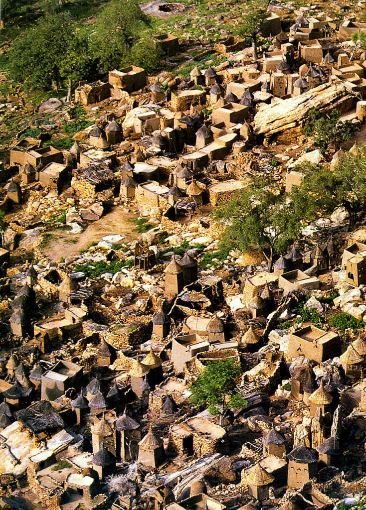 Vue du village d’Ireli (Dogon – Mali)